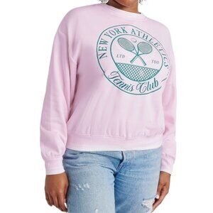 Limited Too Women’s Graphic Sweatshirt – Pink – Size XL – Good Pre-Owned